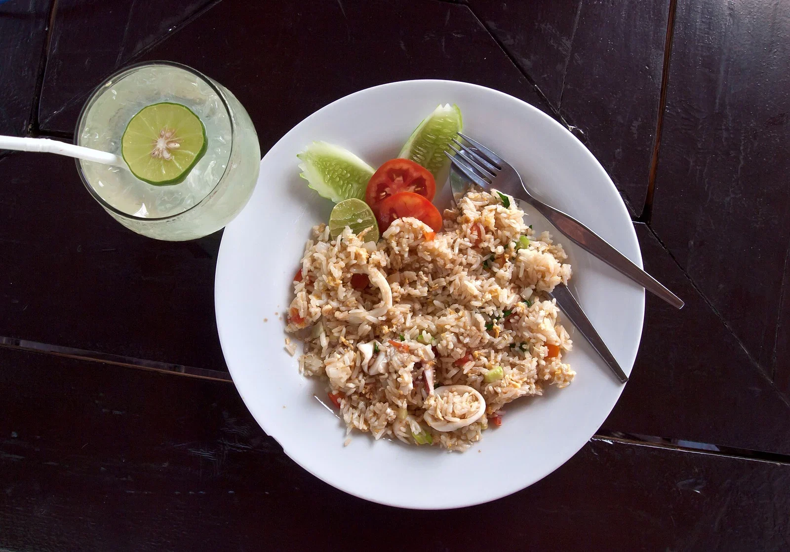 Representative fried rice food photograph