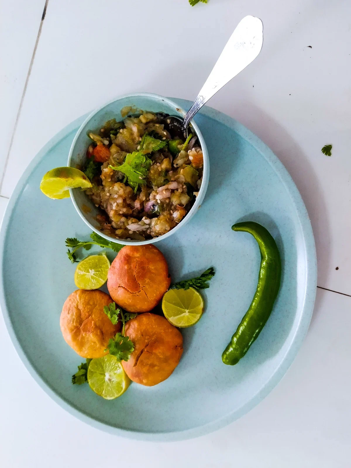 Representative litti food photograph