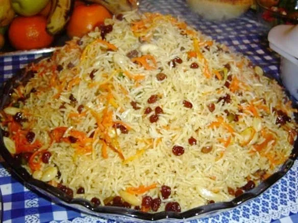 Representative pilaf food photograph